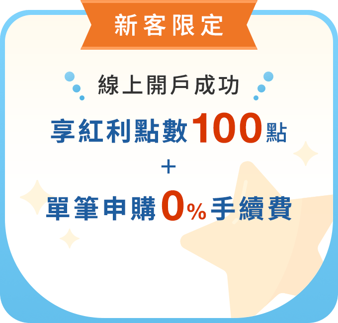 定期定額投資基金線上開戶優惠